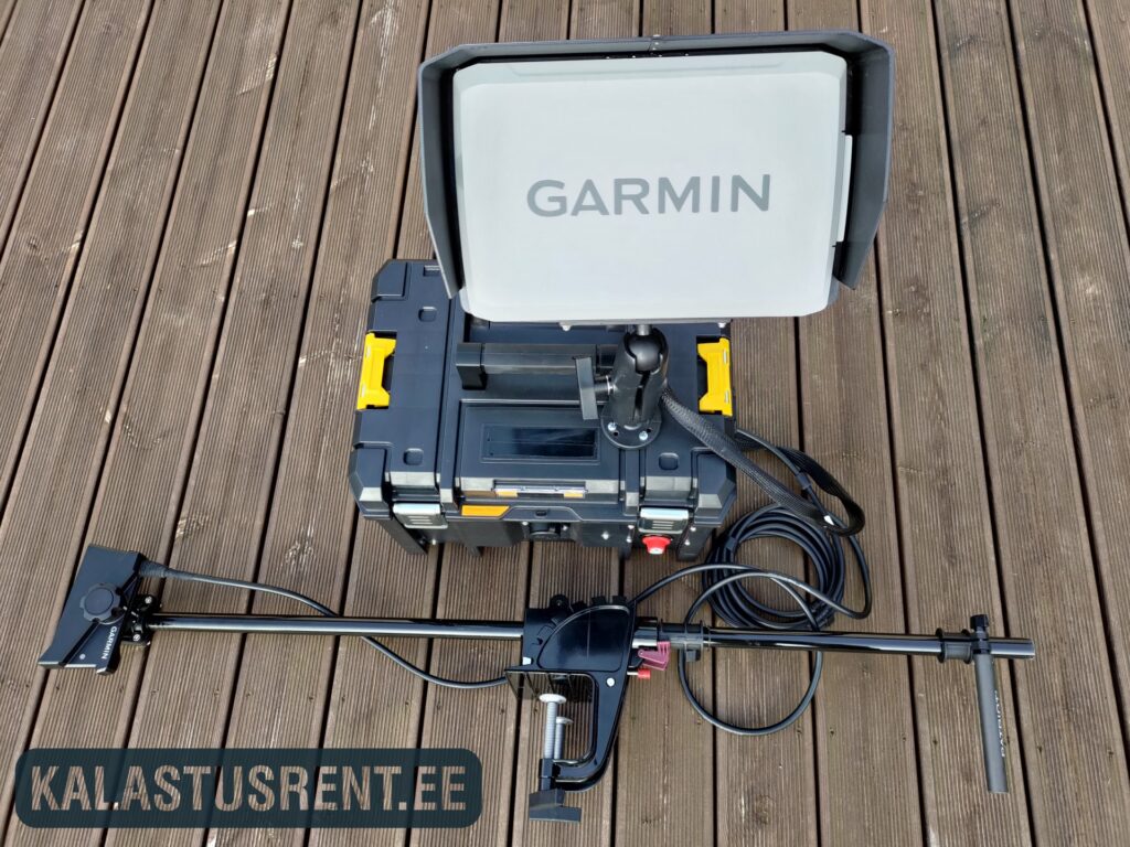 Live kajaloodi komplekt – ekraan, andur varrega ja juhtploki kast paadile